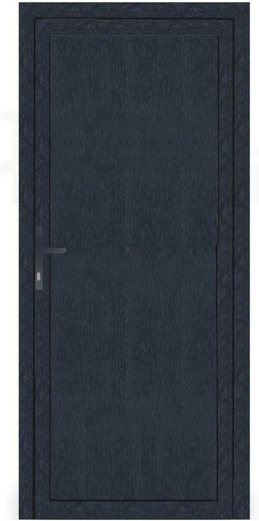 Nebeneingangstür - Komplettfüllung - anthrazit (RAL7016) - Innenöffnend ...