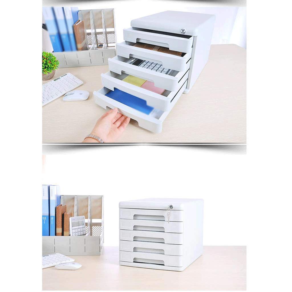 Organizzatore di file, armadietto per file, ecc. File Manager - Armadietti portadocumenti, cassettiera da scrivania for ufficio con serratura multistrato, scatola for archiviazione dati