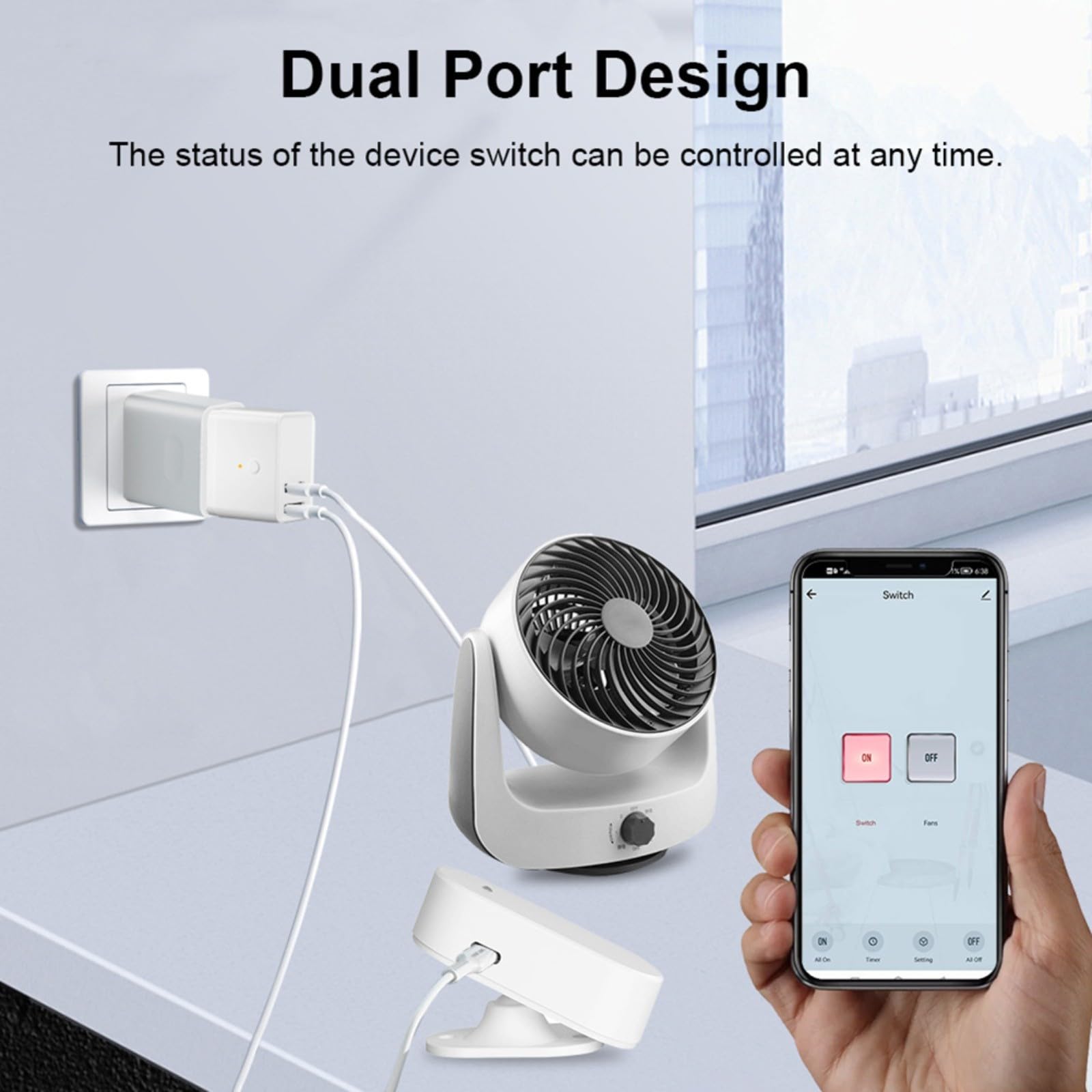 Interruptor Universal Tuya Usb Smart Switch Wifi | Meses Sin Interés