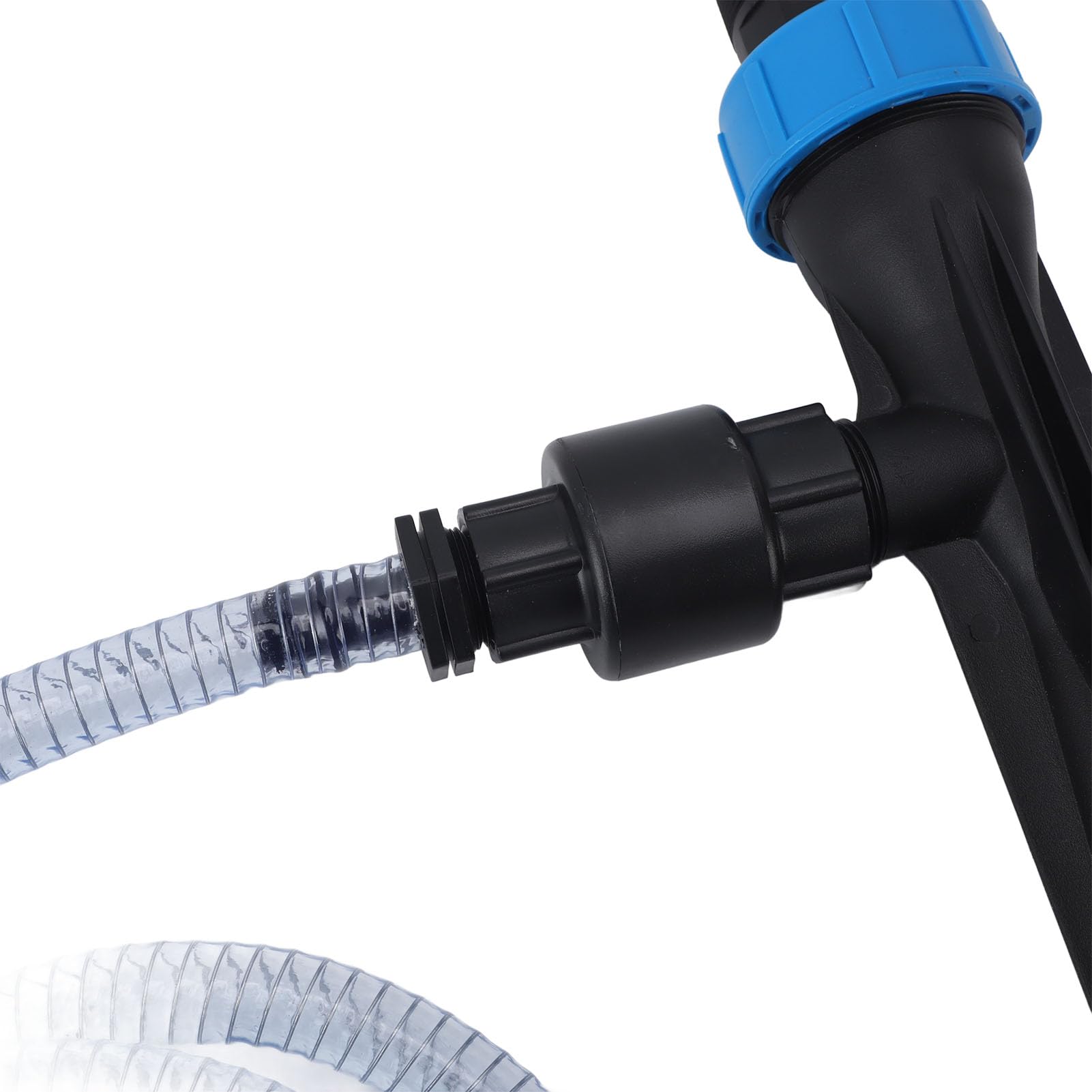 Ejoyous Iniettore di Fertilizzante per Irrigazione a Goccia Dispositivo Iniettore Miscelatore di Fertilizzante in Plastica con Valvola di Ritegno e Tubo dell'acqua Design Ad Alto Flusso in un Unico