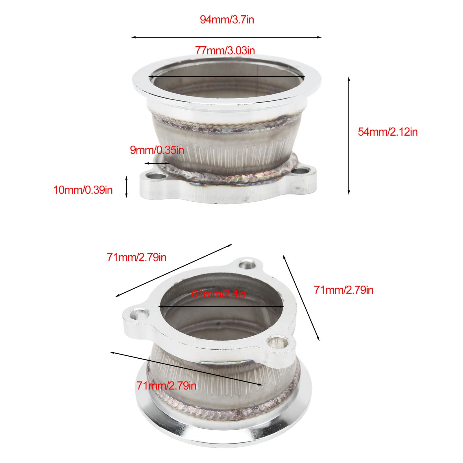 Bride de serrage à bande V, mâle et femelle, 3.5 p... – Grandado Bride de serrage à bande V, mâle et femelle, 3.5 p... – Grandado