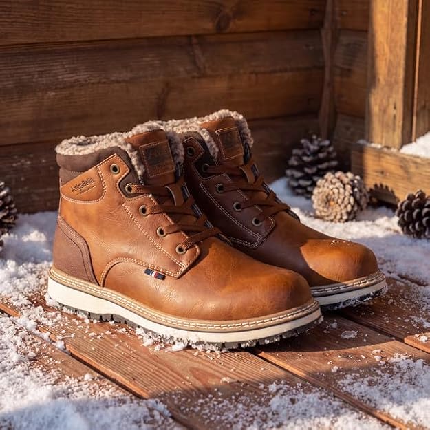 ARRIGO BELLO Men's Winter Boots Size 41-46