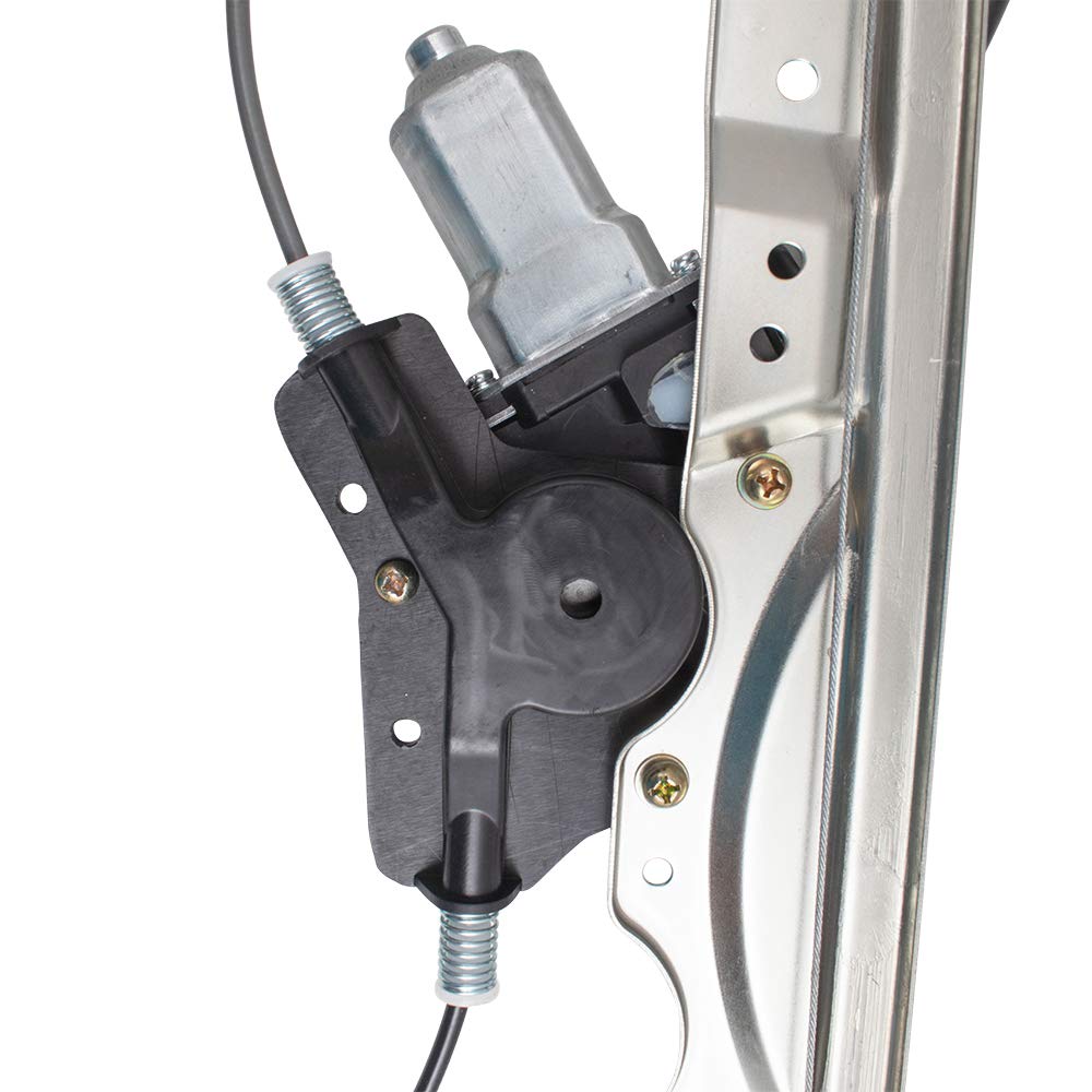 Brock Replacement Drivers Front Power Window Lift Regulator w/Motor Assembly Compatible with 04-15 Armada QX56 Titan Pickup Truck with One-Touch