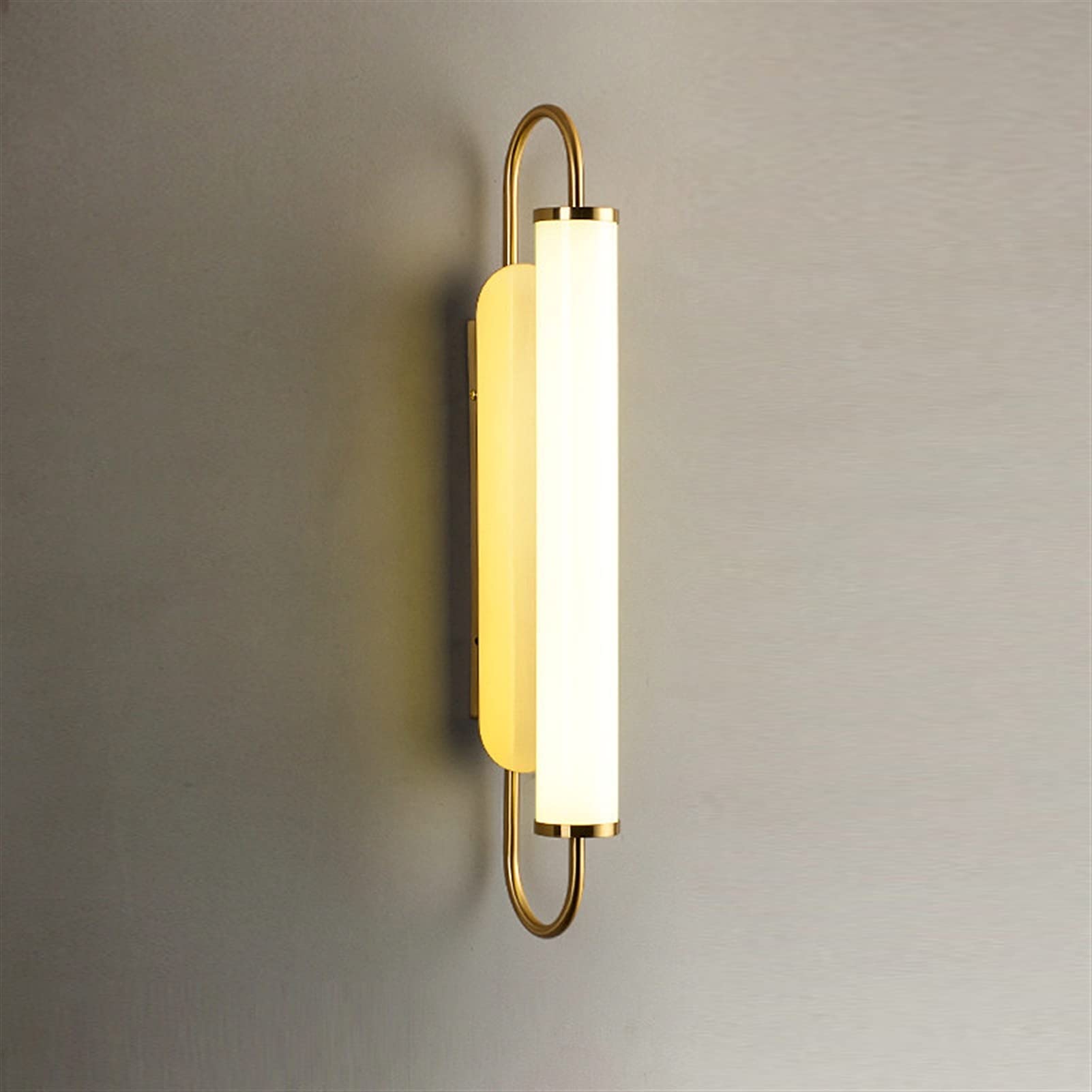 HCZKIUJY Light Luxury Long Strip Bedroom Bedside Lamp Simple Postmodern Living Room Background Wall Lamp Corridor Aisle Wall Lamp,wall sconce