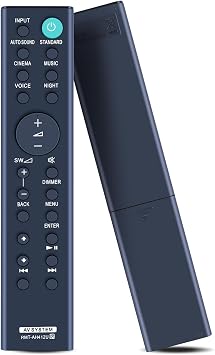 RMT-AH412U Remote Control for Sony Home Cinema Soundbar HT-S40R HT-G700 HT-S20R HT-S100F HT-S700RF HT-S500RF