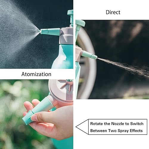 Miniatura 4 de JoyTube Pulverizador de bomba de jardín, pulverizador de presión de mano de 68 oz0.5 galones con válvula de seguridad y boquilla ajustable, botella