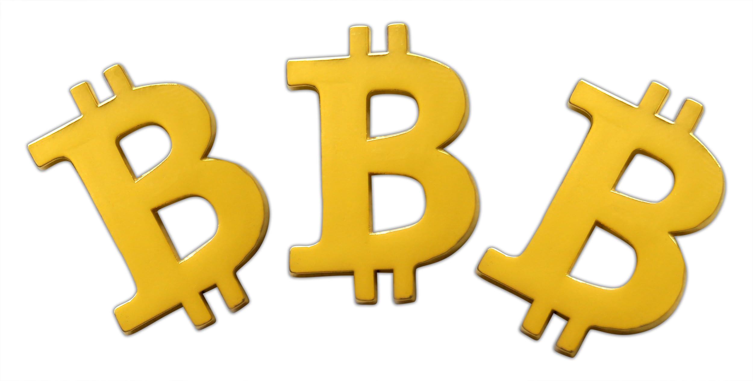 Bitcoin, U.S. Dollar, & Other – Currency Lapel Pin, Hat Pin & Tie Tack Set - with Clutch Back