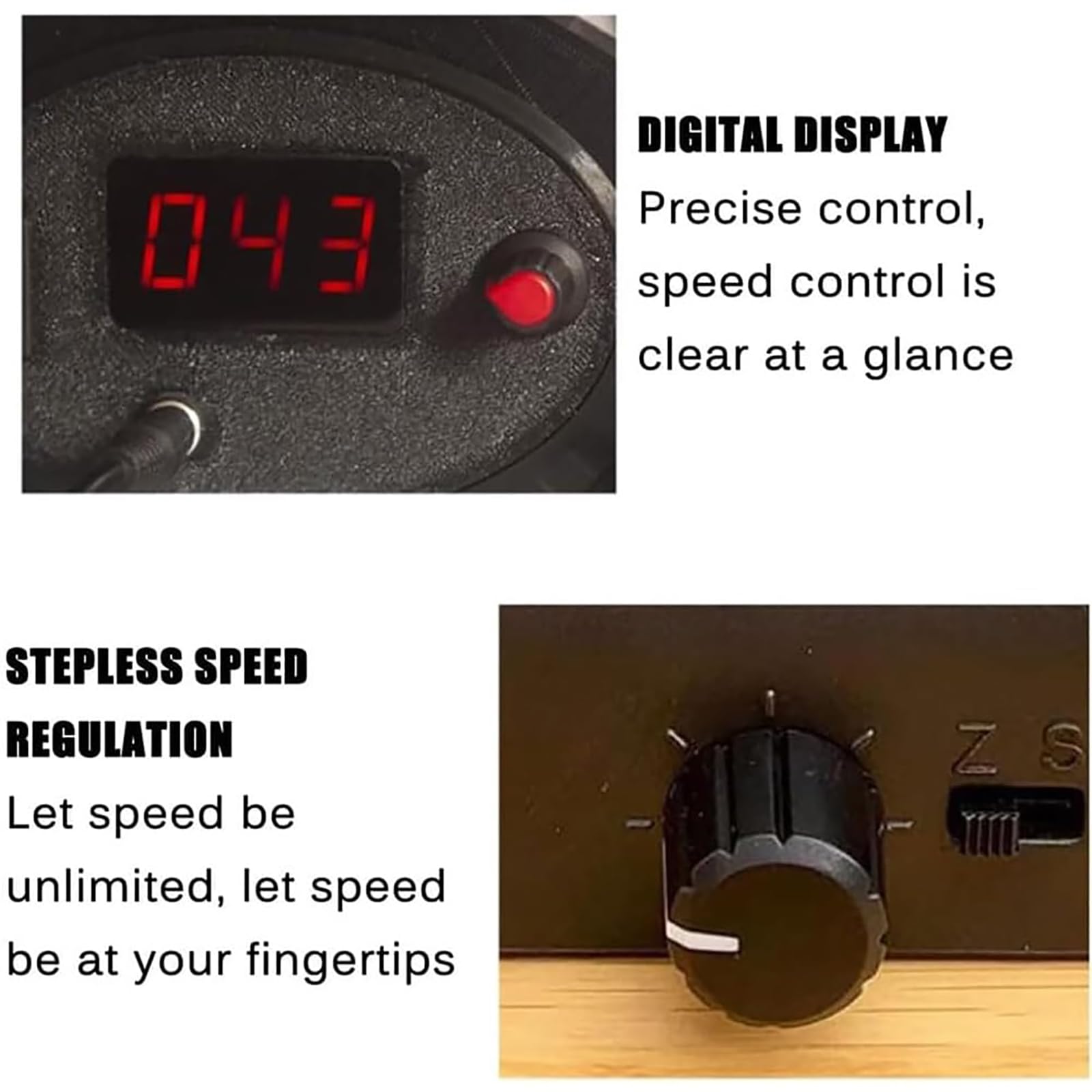 Bobinadora De Ovillos De Lana, Capacidad: 4 Oz/120 G, Velocidad Máxima: 800 RPM, Pantalla Digital + Control Preciso, Conmutación hacia Adelante/atrás, para Tejer Ovillos Y Mezclar,Black