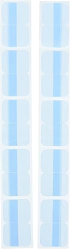 Balego Almohadillas de gel de repuesto para terapia, cuadradas, 10 pares, 20 cada una, 1.5 x 1.75 pulgadas cuadradas