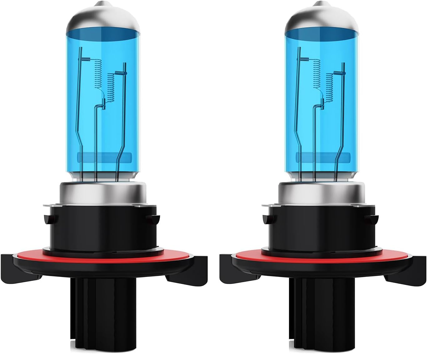 Light Bulbs Fit For Lincoln Mark LT 2006-2008, High Performance Halogen Headlight Bulb And License Plate Lights Combo,9008 9145 High Low Beam Fog Lights, 6000K White Light, Pack of 6