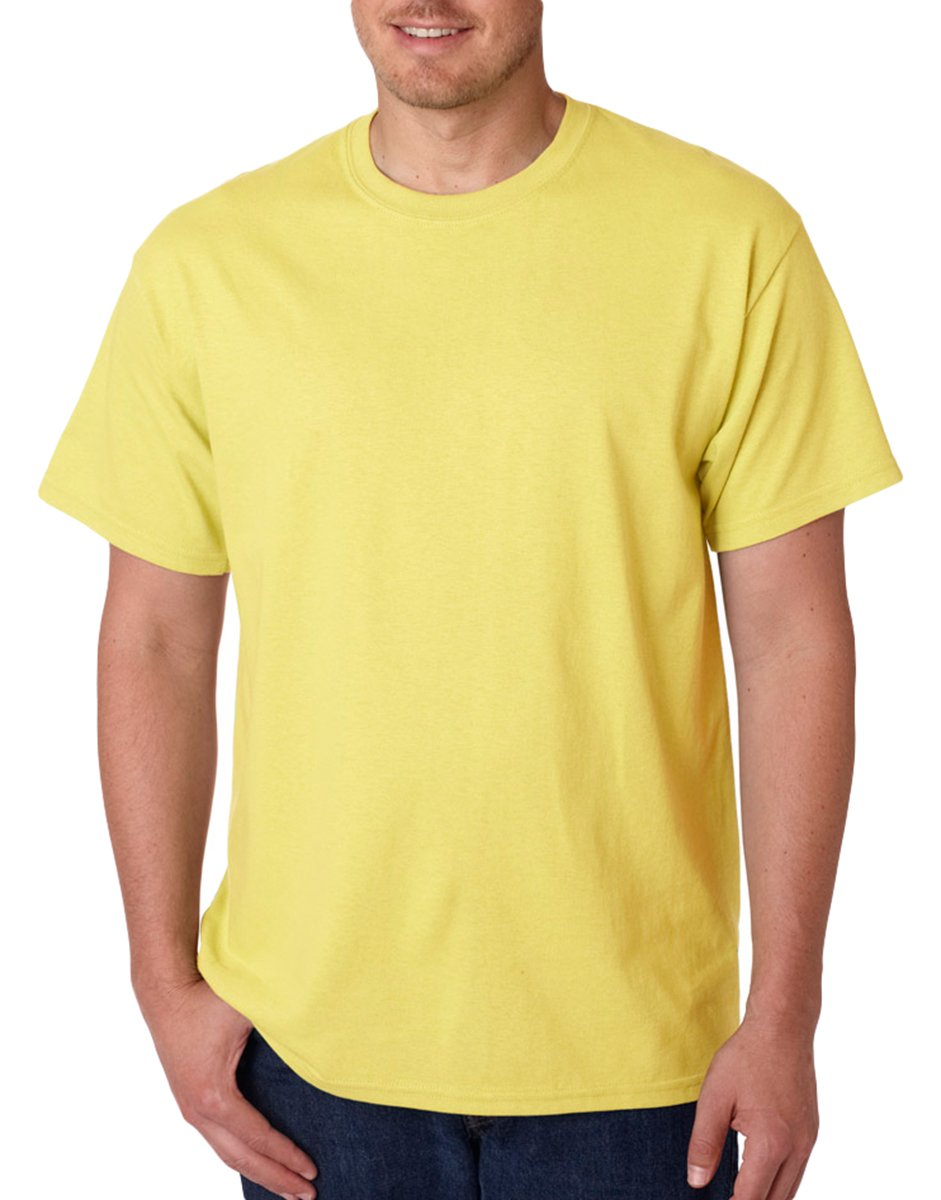 Gildan Men's T-Shirt yellow Medium