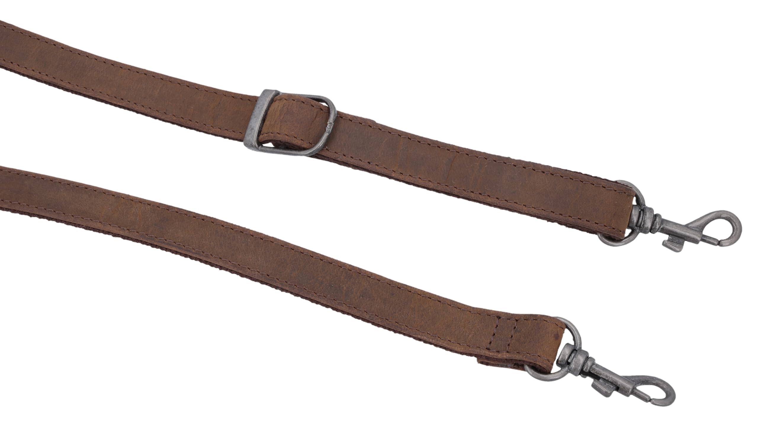 Gusti Marsupio in pelle Nelly – Custodia in pelle flessibile da appendere o trasportare sulla cintura, piccola borsa in pelle con fibbia per cintura, noce, Kompakt