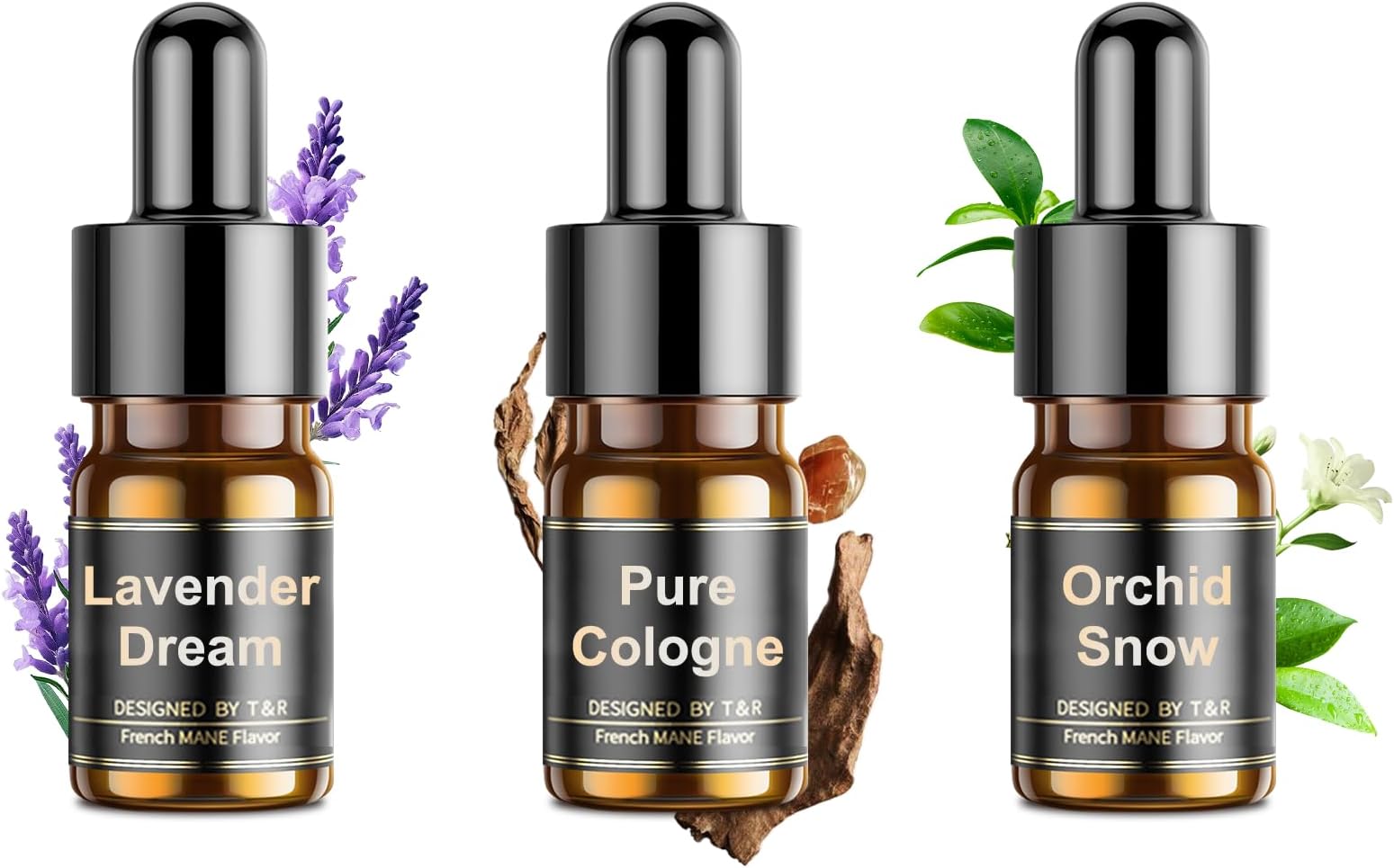 Ceeniu Essential Oil Kit - Replenishment Car Air Freshener F21/EA02 - Made from pure natural plant extracts - Can be used for 3 months - 4 ml (3