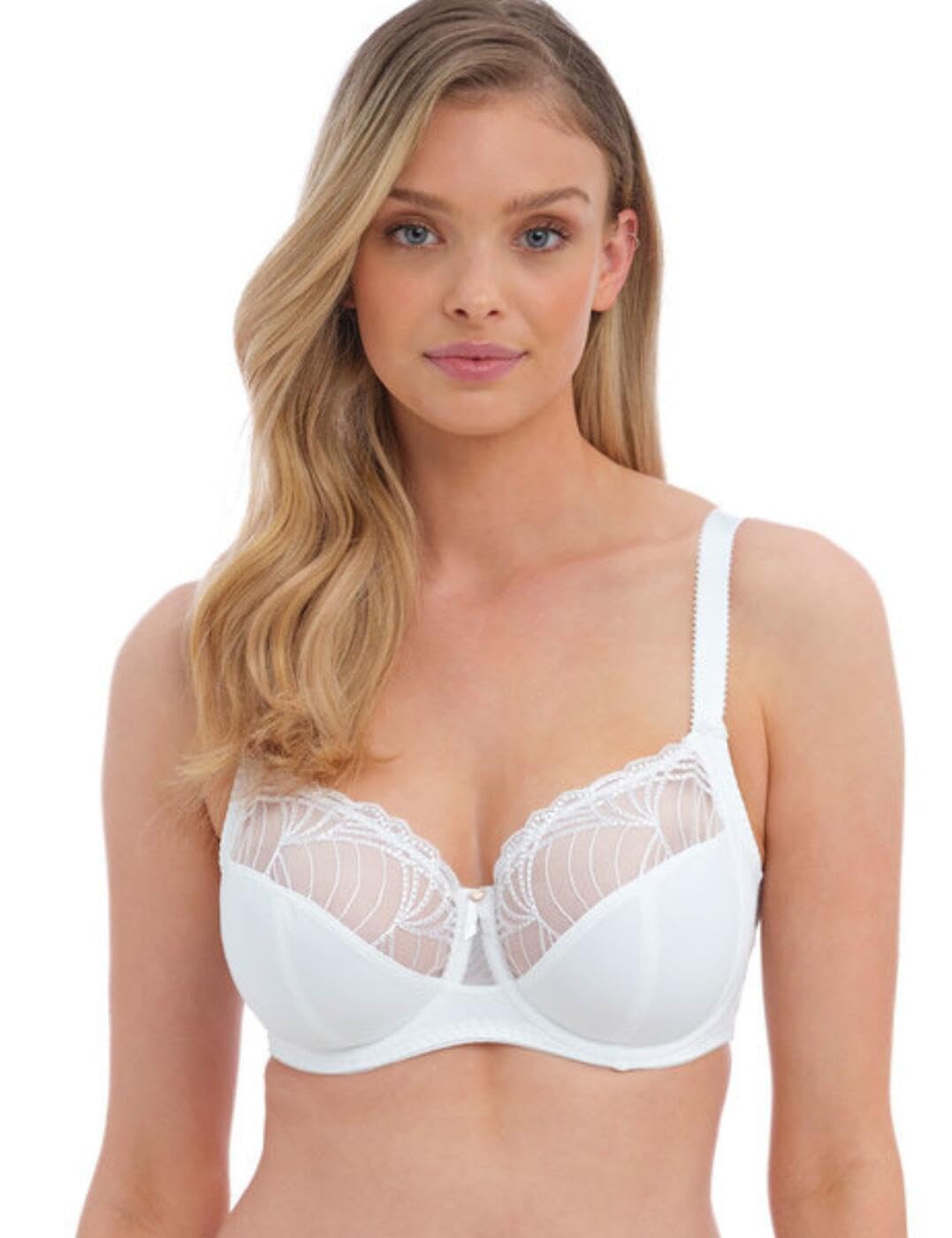 Fantasie Adelle Side Support Bra White White 32GG