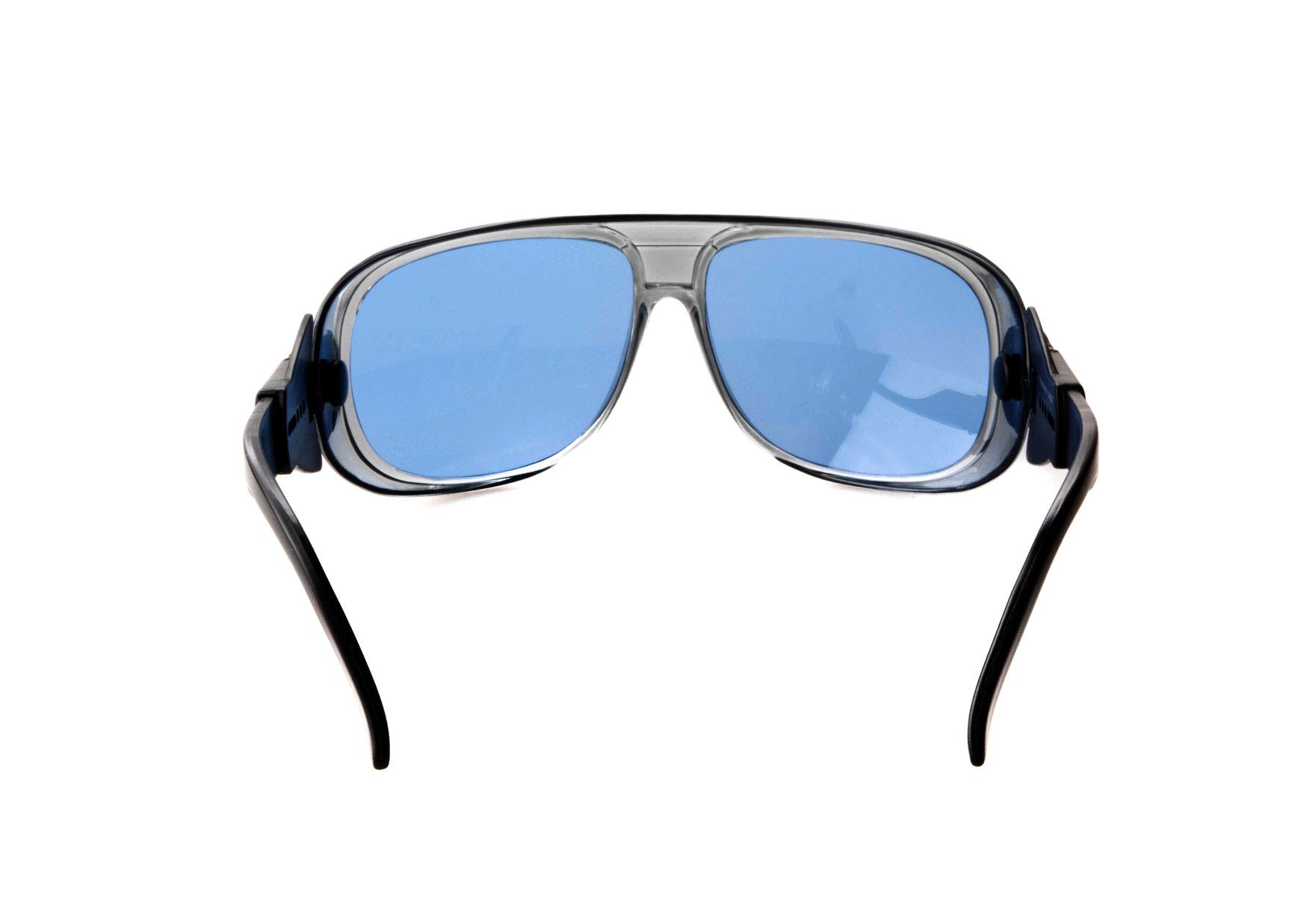 IGUANA CUSTOM CLOTHES Occhiali fotocromatici unisex vintage di protezione per moto bici montagna sicurezza lenti policarbonato infrangibili trattamento anti-appannamento oscuranti al sole