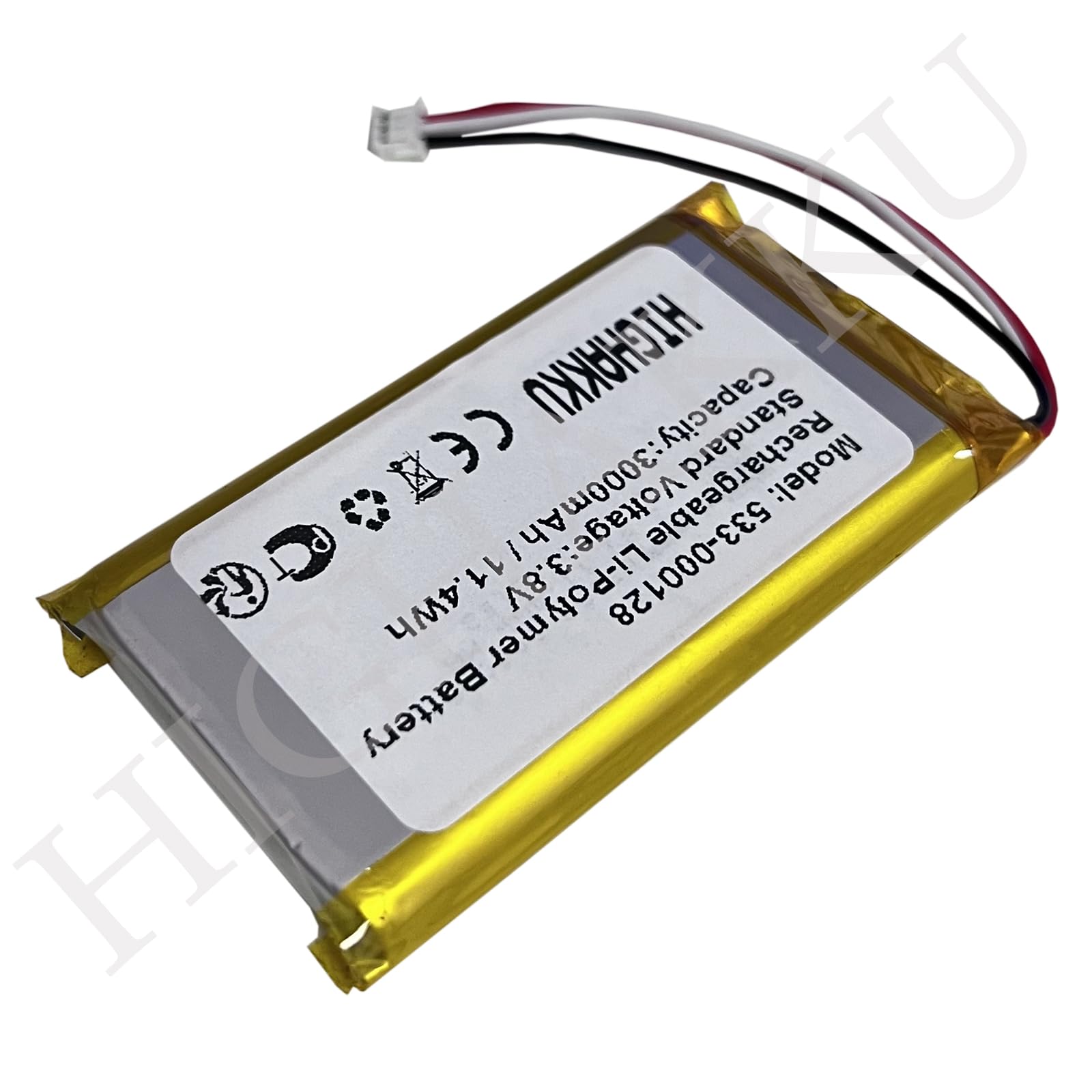 Akku kompatibel mit Logitech 533-000128, 623158 - Li-Polymer 1300mAh - für Harmony 950, Elite Akku kompatibel mit Logitech 533-000128, 623158 - Li-Polymer 1300mAh - für Harmony 950, Elite