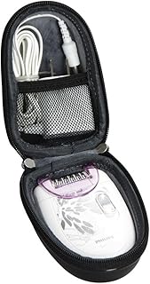 For Philips HP6401 Satinelle Epilator Electric Shaver Travel EVA Hard Protective Case Carrying Pouch Cover Bag Compact Sizes By Hermitshell by Hermitshell