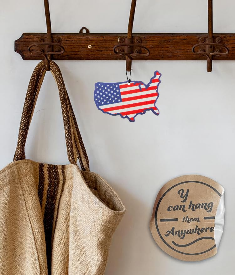 Image of Air Freshener Scented with Essential Oils (USA Map)