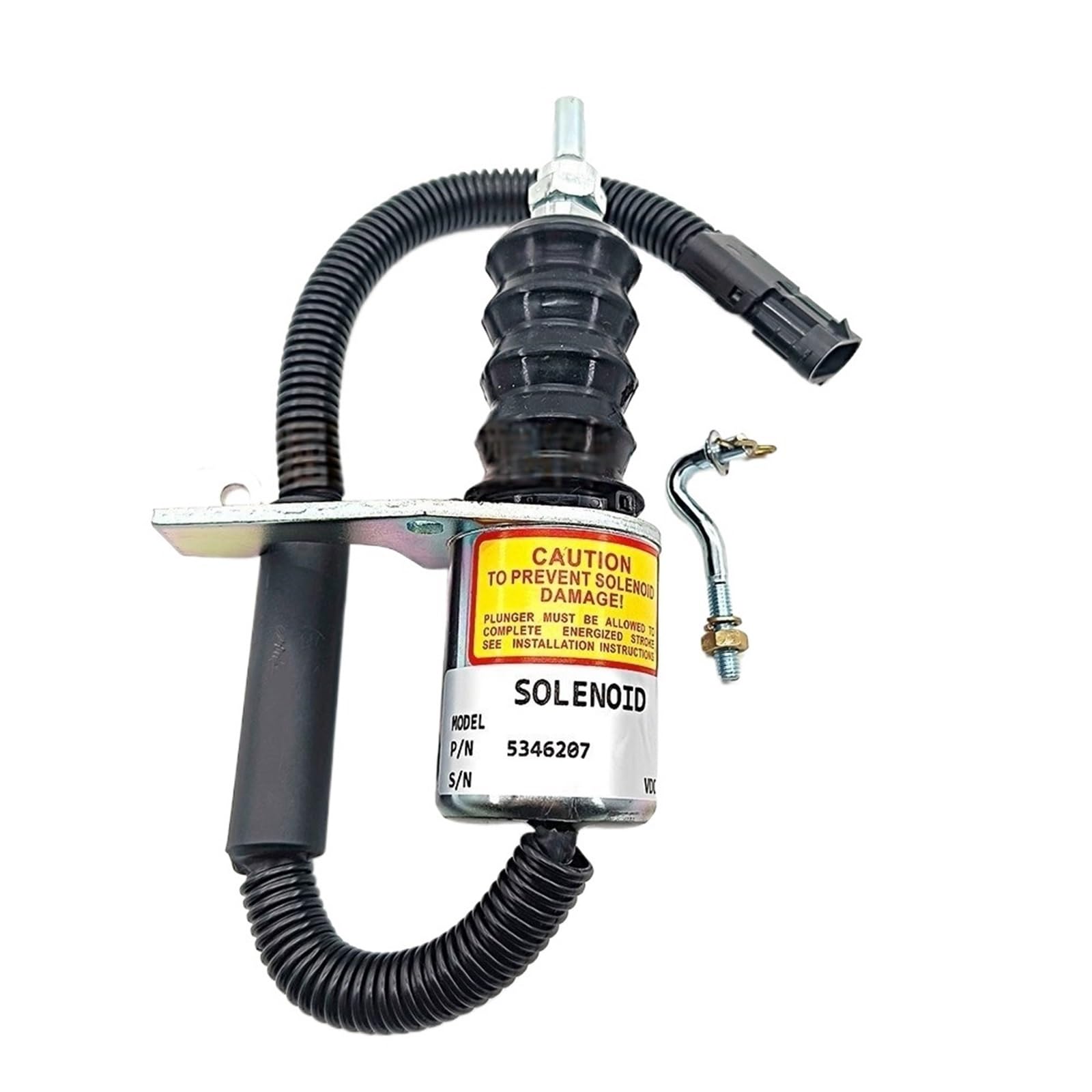 Électrovanne de coupure d'huile moteur contre les pannes d'extincteur East Excavator 5346207