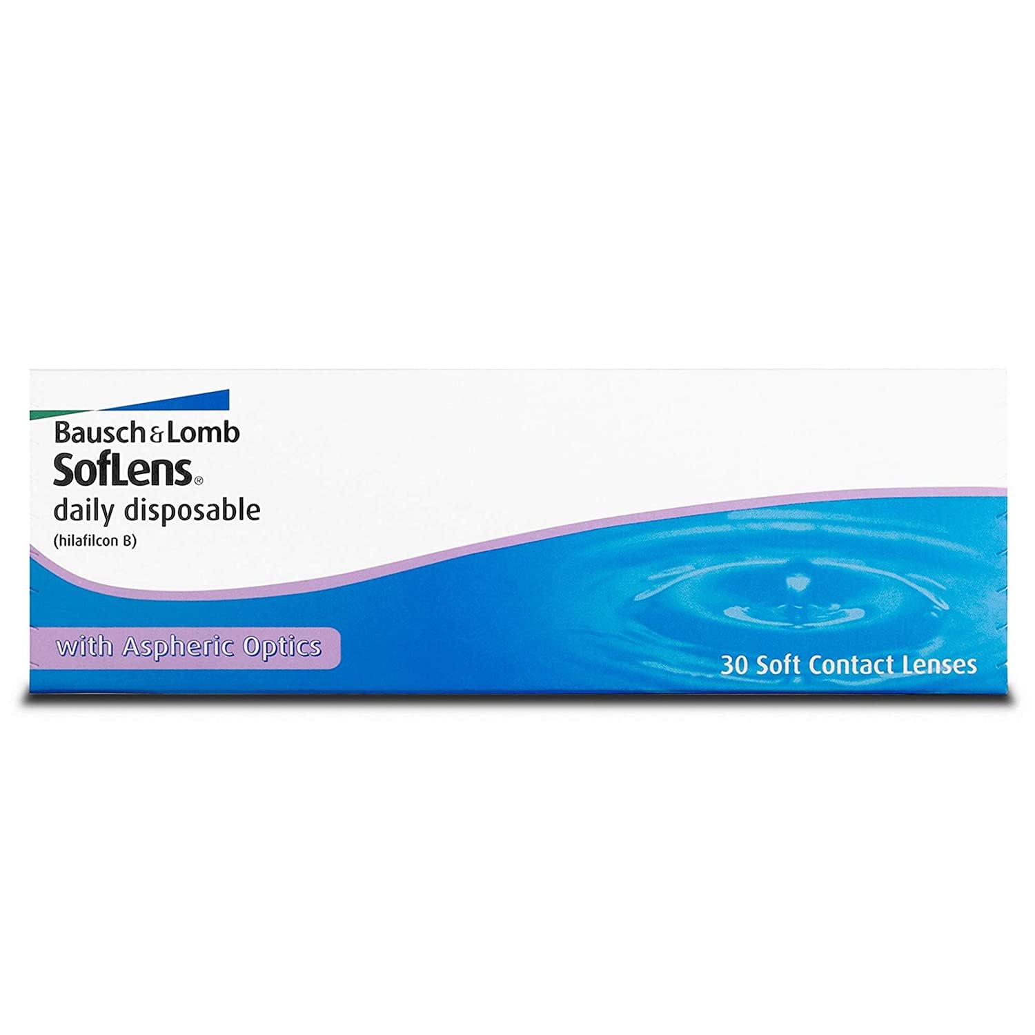 Bausch + Lomb Soflens Daily Disposable Contact Lens (30 Lens Pack -2.75)