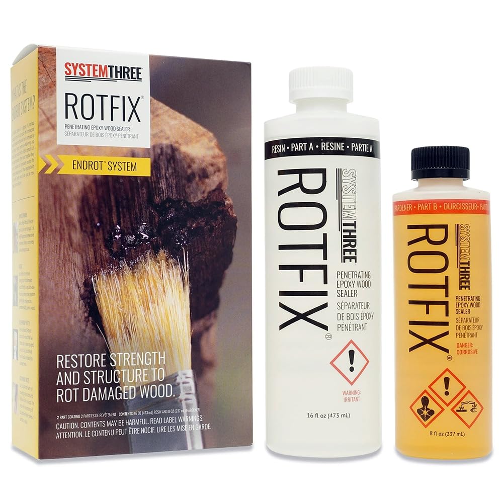 System Three Resins Rotfix Wood Restoration