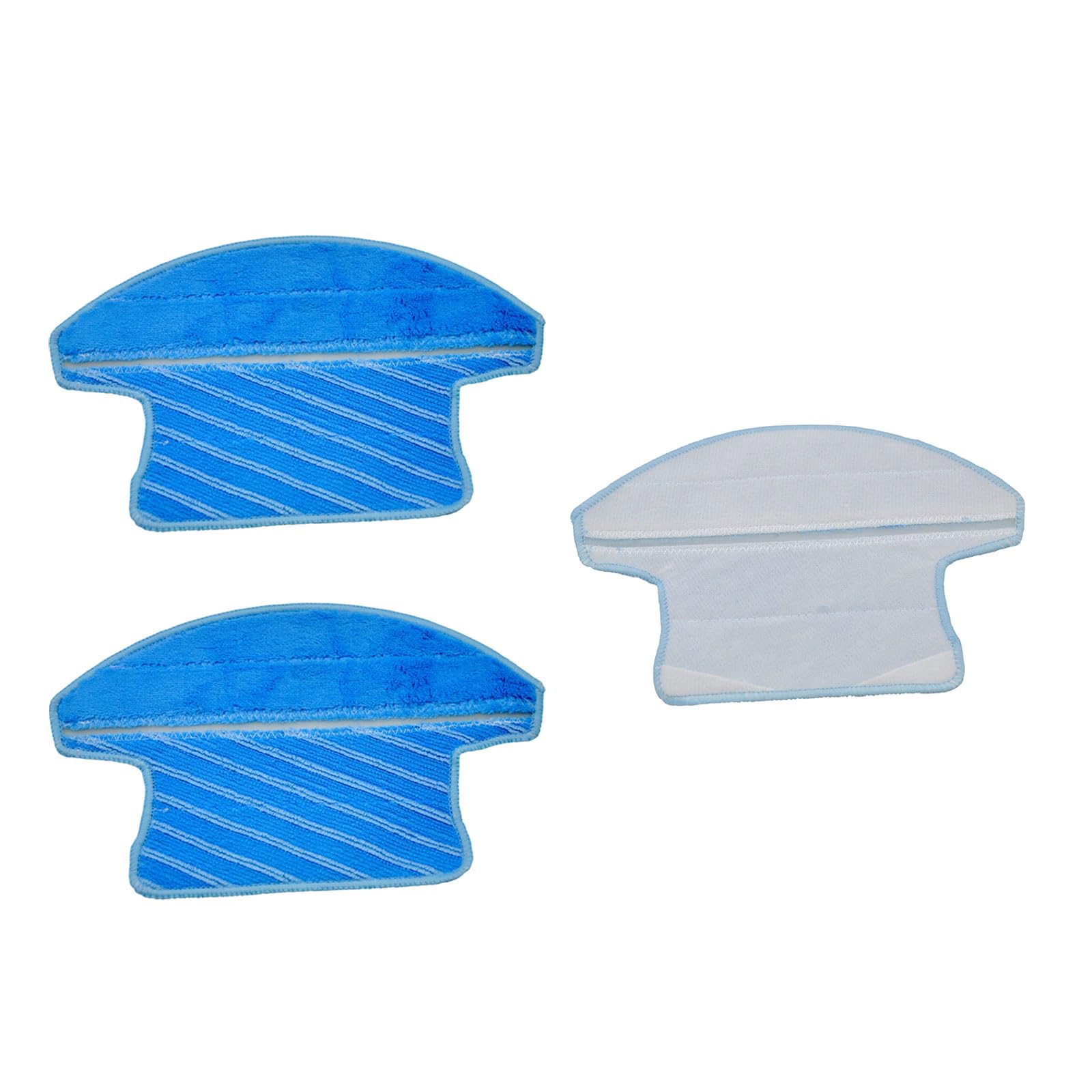 Msioytog 3PCS / PACK Soft Cotton Cleaning Cloth for Robotic Mop Secure Design Mopping Cotton Fabrics