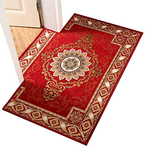 Tapis d'entrée de cuisine imperméable respirant style simple