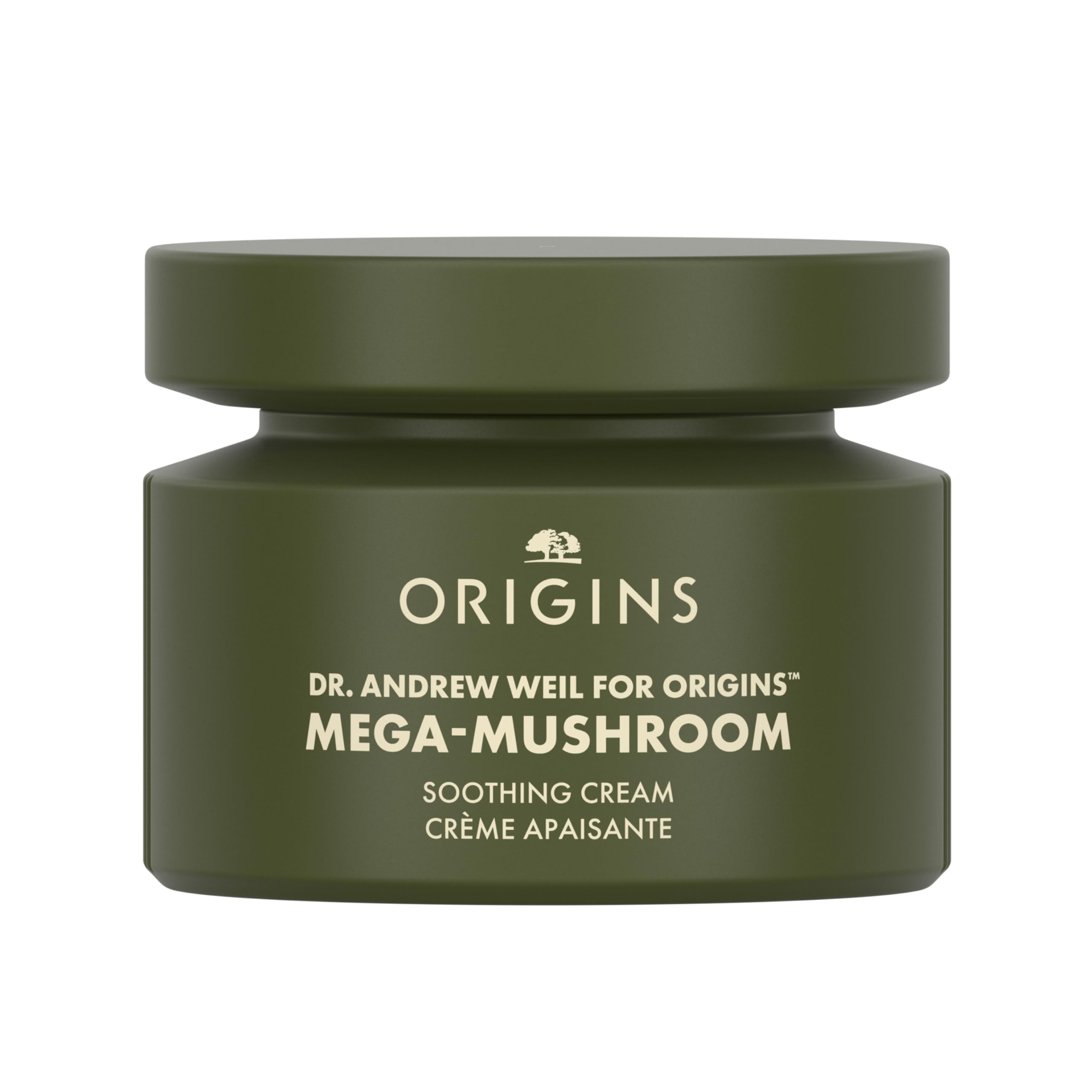 Origins Mega-Mushroom Soothing Cream | Visibly Soothes Skin | With Reishi Mushroom, 50 ml