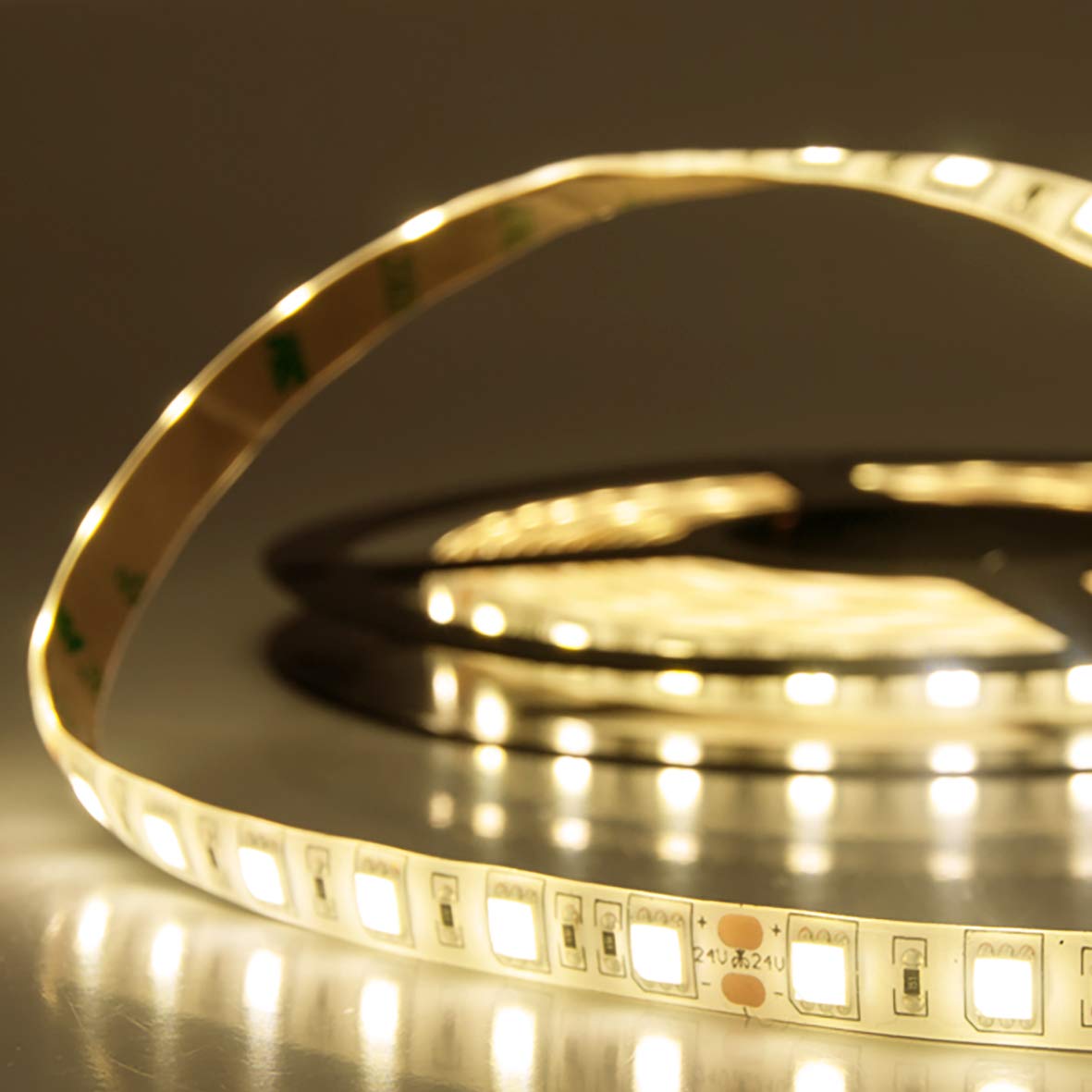 LED Flex de silicona banda, 24 V, 14,4 W, IP66, Blanco cálido