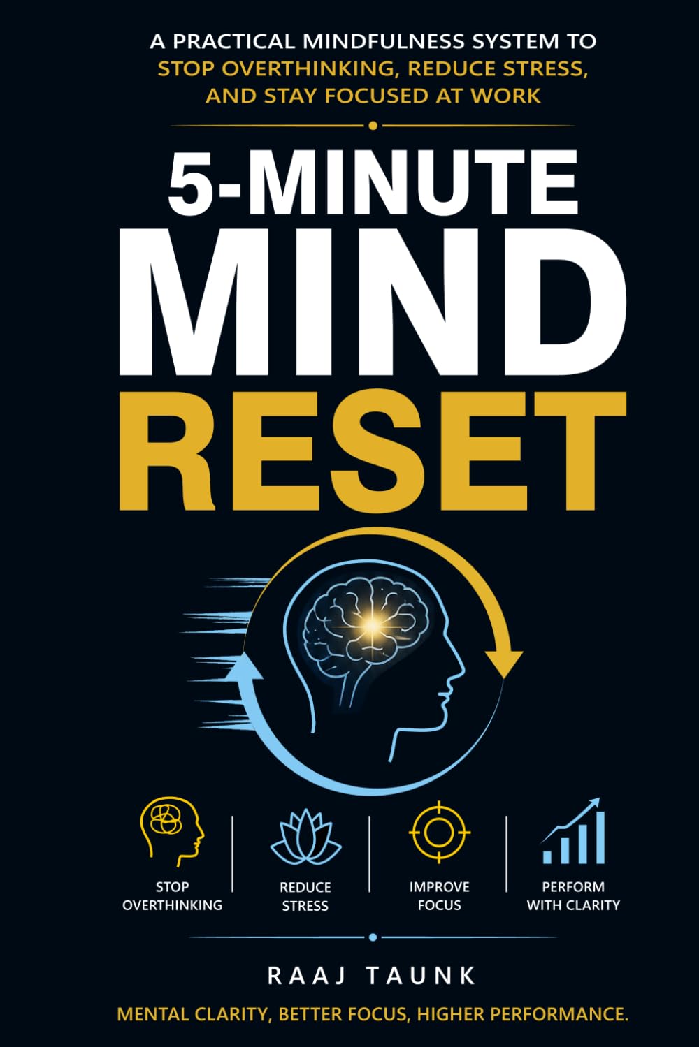 5-Minute Mind Reset: A Practical Mindfulness System to Stop Overthinking, Reduce Stress, and Stay Focused at Work