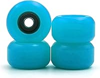 Vista 1 de SPITBOARDS Ruedas para diapasón, poliuretano CNC, juego de 4, azul claro