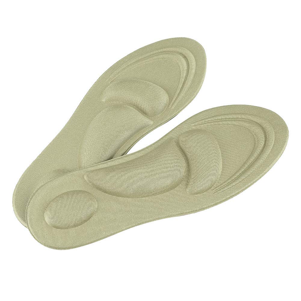 aqxreight Orthotic Insoles Flat Feet Arch Support Insole Shoe Pad Comfort Black for Men Shoe Sole Orthotic Sole
