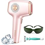 INNZA IPL Hair Removal with Ice Cooling Care Function for Women,Long-Lasting Results,999,999 Flashes Painless IPL Hair Remover, Hair Removal Device for Armpits Legs Arms Bikini Line