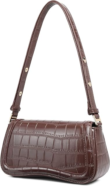 CLUCI Shoulder Bag, Clutch Purse for Women, Small Crossbody Bag, Vegan Leather Handbag Clutch Hobo Purse