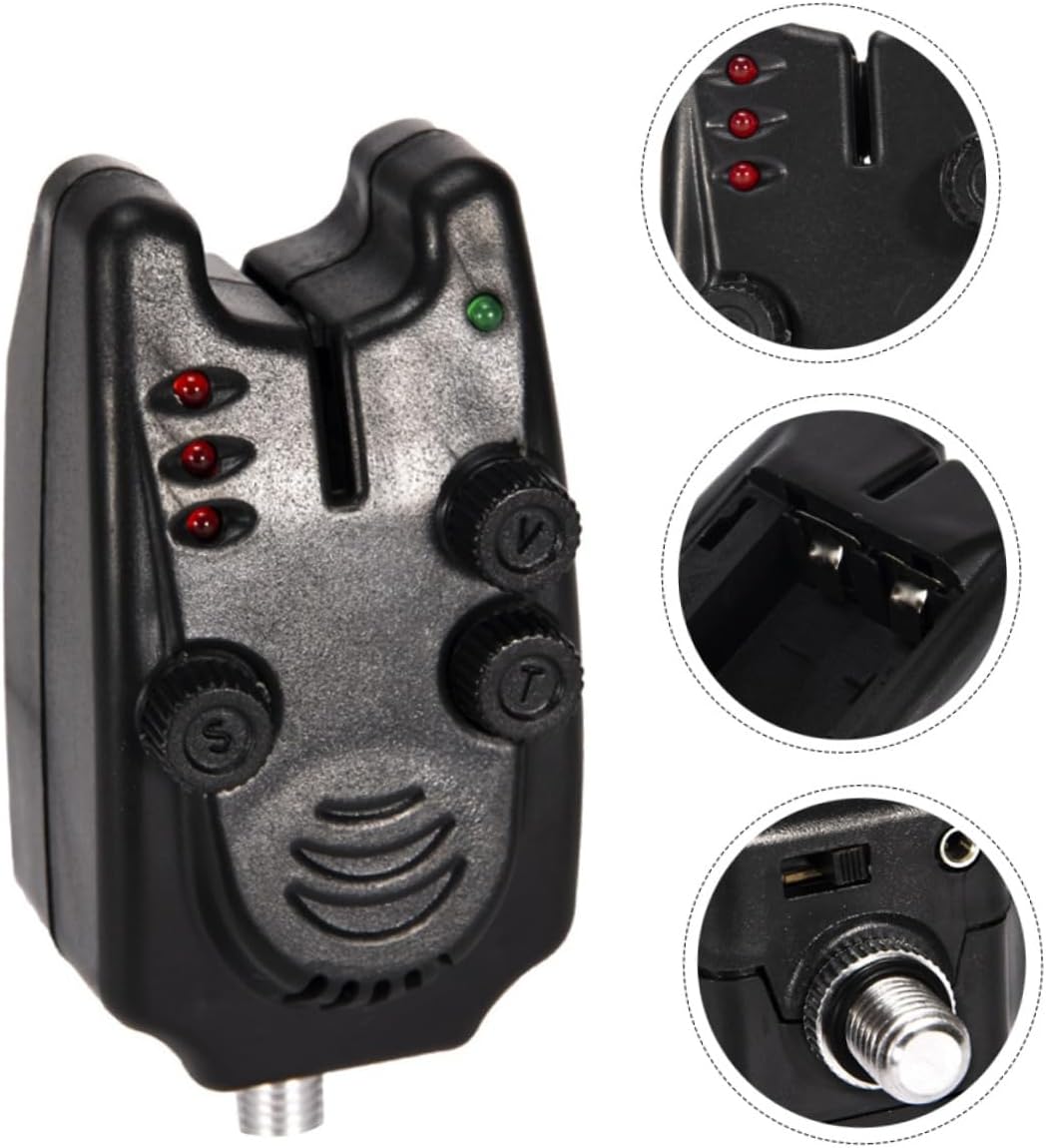 YARNOW Fishing Bite Alarm Electronic Indicator No Battery Required Practical Alert Tool for Fishing Rods