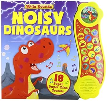 Paperback Noisy Dinosaurs Book