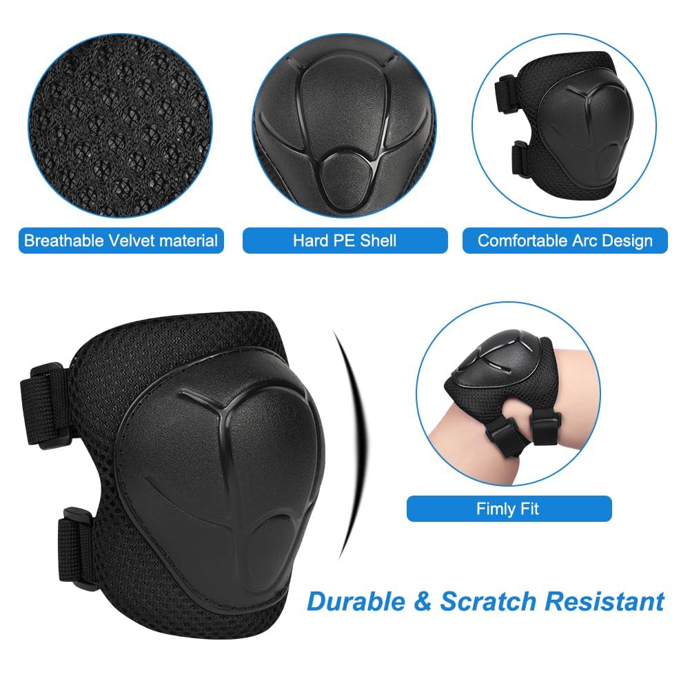 Flintronic Fahrradhelm für Kinder, 2 – 13 Jahre, Schutz-Set für Kinder, Helme für Skateboard, Roller, Roller, Sport, Fahrrad für Mädchen und Jungen