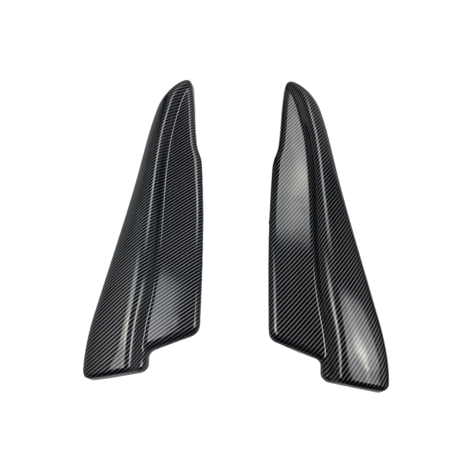 Auto Trittbretter Splitter Universal Für E90 E91 E92 E93 Alle Stil 2004 + Hinten Lip Diffusor Seite Splitter Erweiterung Body Kits(Carbon Look)