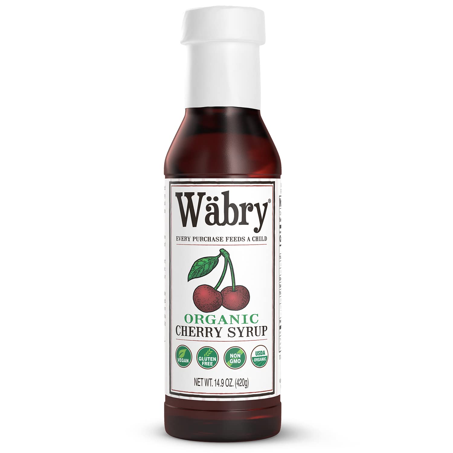 Wäbry Organic Cherry Syrup – 14.9oz