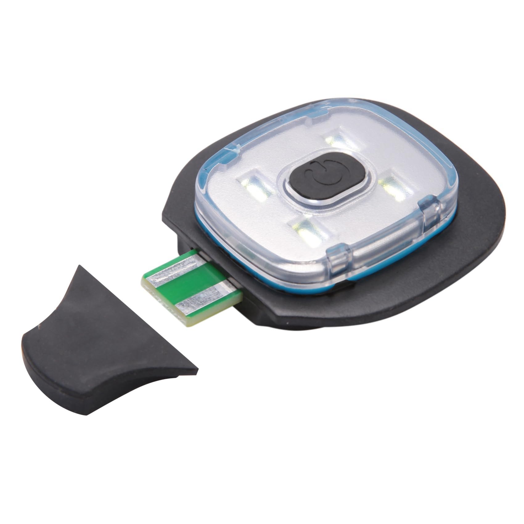 Okhugogo 8Pcs USB Rechargeable LED Beanie Hat Lights, Replaceable Light Lamp Cap DIY Hat Light for Men and Women