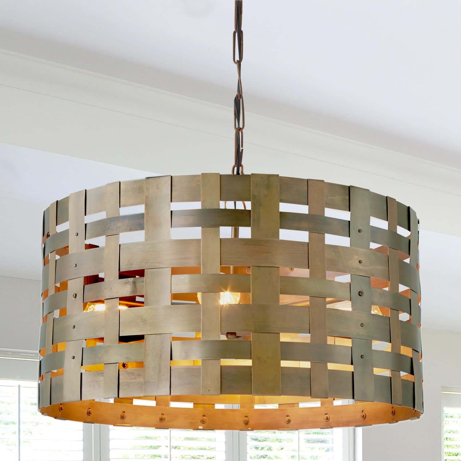 FACTORY SPOT 照明 NORMANTON PENDANT LIGHT Makson Gold Dome Pendant - Designer Review & Real Photo