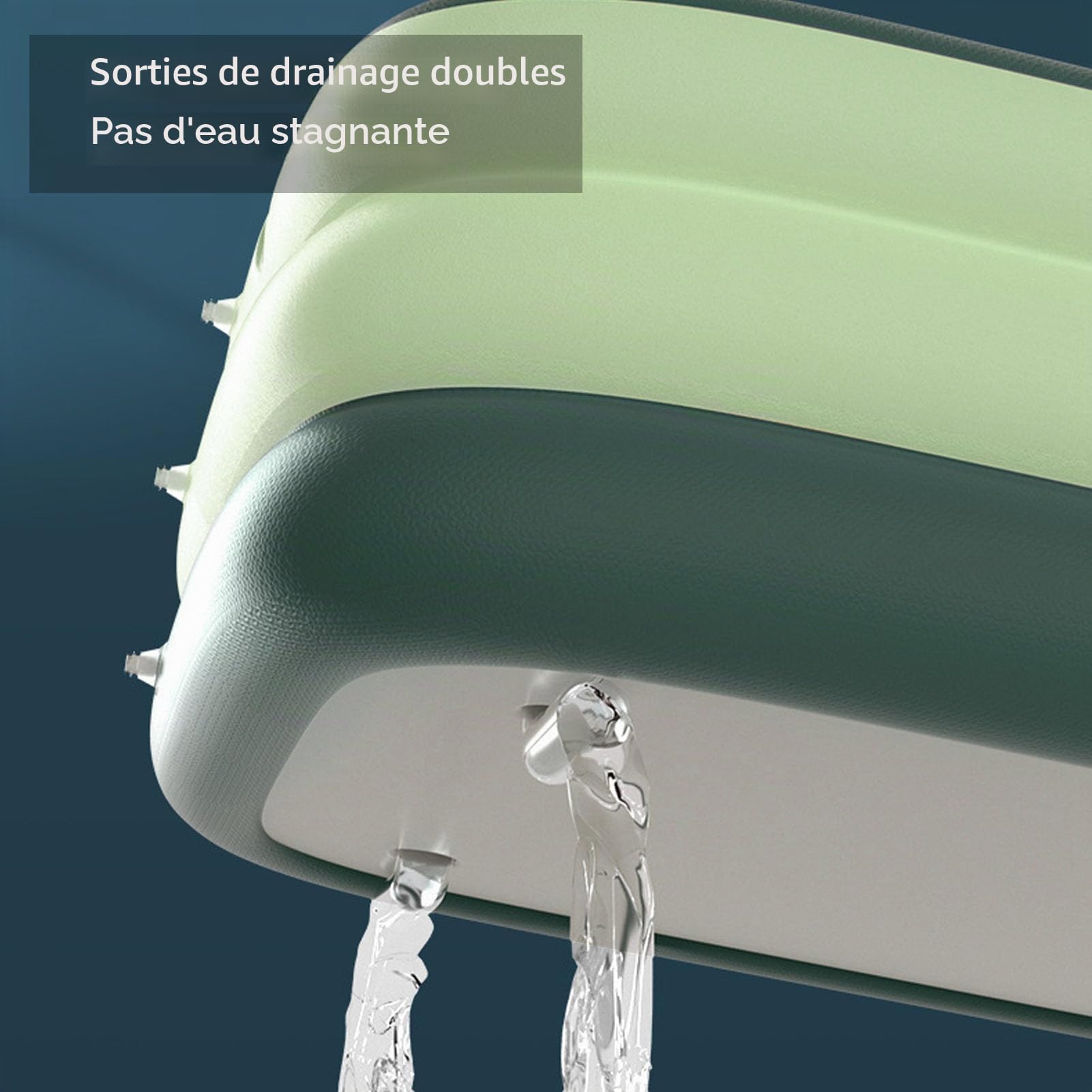 Piscine Gonflable pour Enfants et Adultes, PVC épaissi 3 Couches Pliable Hors Sol, Piscine Gonflable de Grande capacité pour Les Tout-Petits, Fête Aquatique, Jardin, Pelouse (184L)