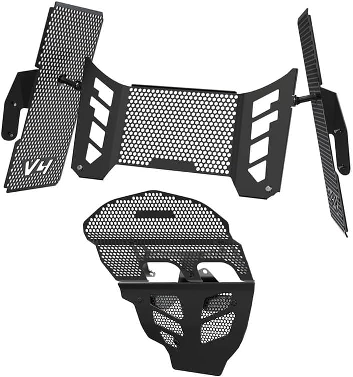 Radiator Grille Guard Protector for for Multistrada V4/v4 Pikes Peak Rally V4S Sport 2021-2023 Moto Engine Guards Radiator Oil Cooler Head Guard Set