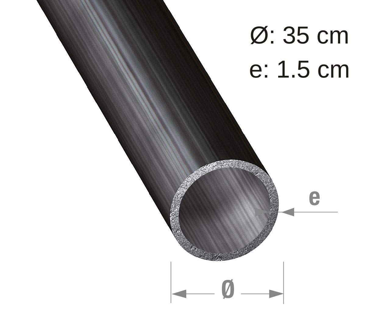 Guirnalda de acero galvanizado, 30 x 30 x 1 mm, 2 m
