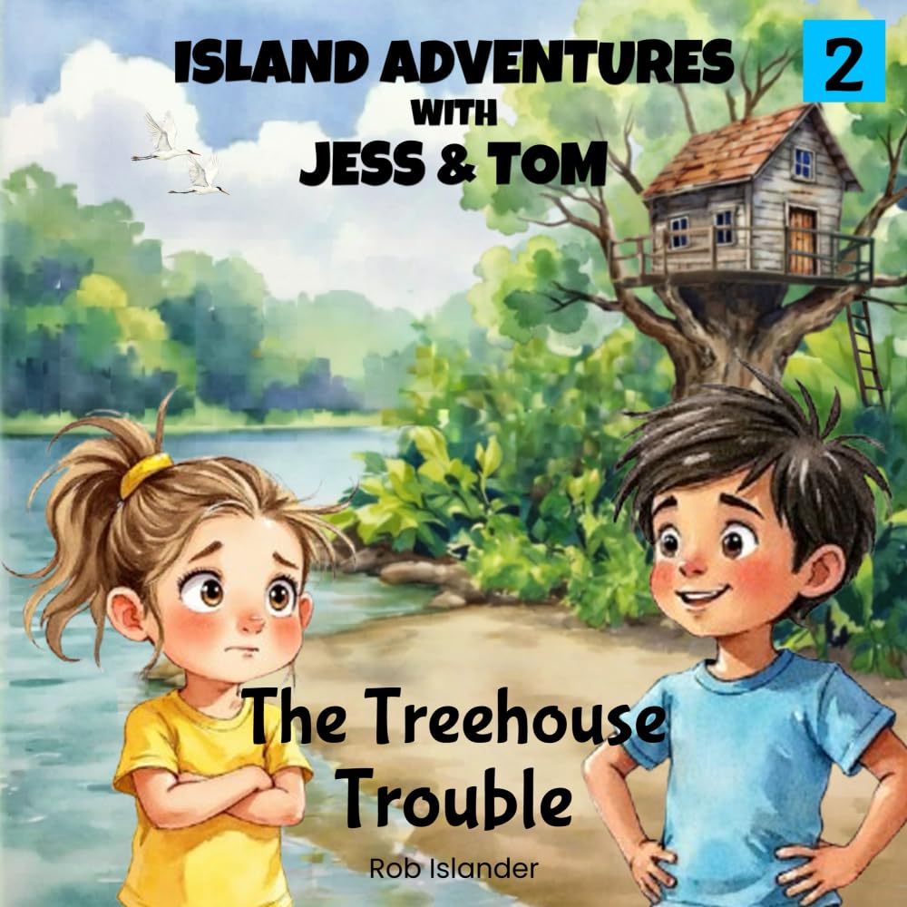 Island Adventures with Jess and Tom: The Treehouse Troubles (Island Adventures – Blue Series)
