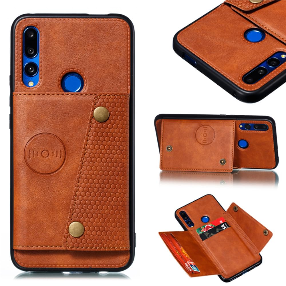 Cover Compatibile con Oppo A54 5G / A74 5G / A93 5G / A93s 5G, Premium Pelle PU Portafoglio Flip Libro Custodia per Oppo A54 5G [Protezione Completa] - Grigio