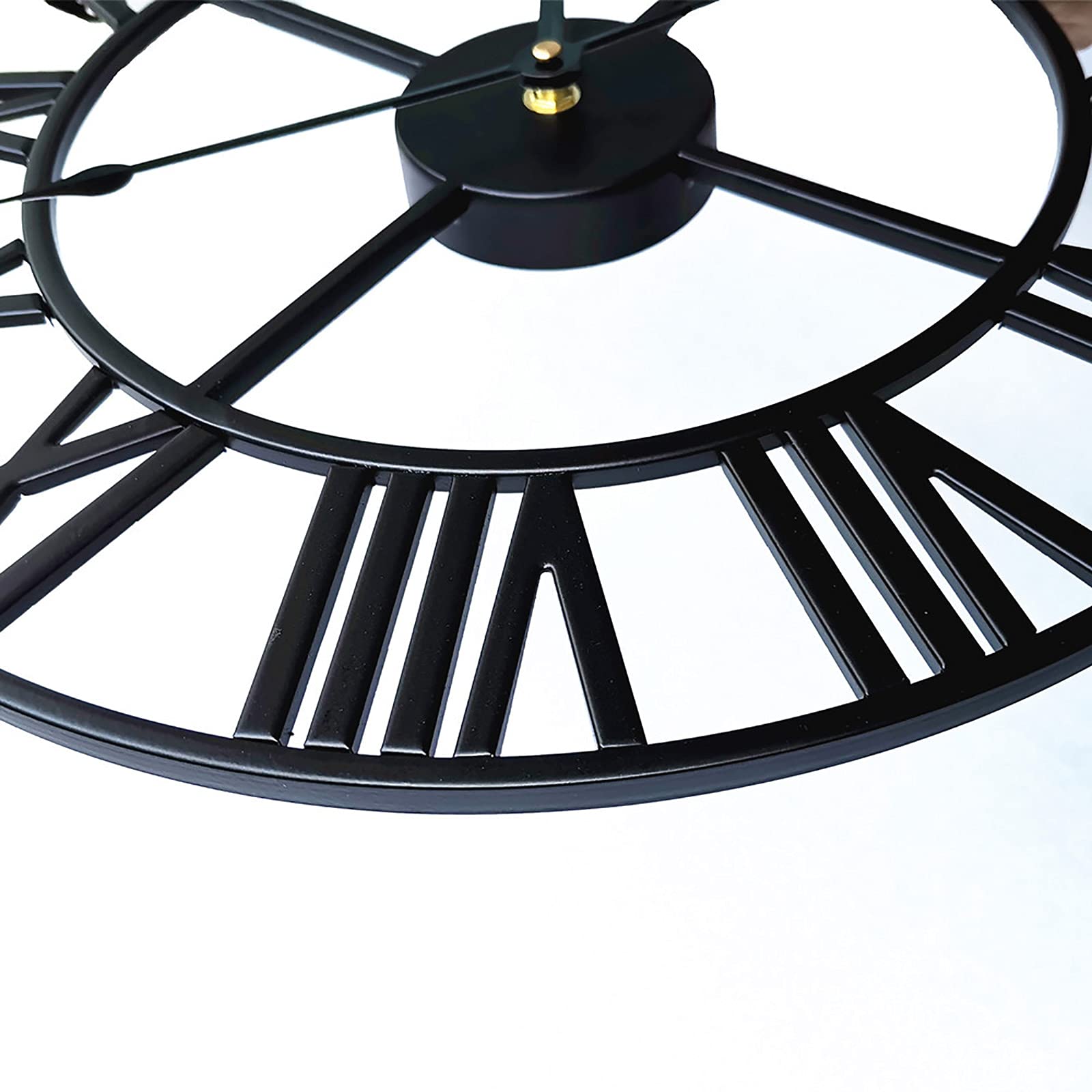 Hito Silent Wandklok, Werkt Op Batterijen, Tikt Niet, Met Glazen Deksel En Zilveren Aluminium Frame Ideaal Voor Het Decoreren Van Woonkamer Keuken Slaapkamer Of Thuiskantoor 25 4 Cm