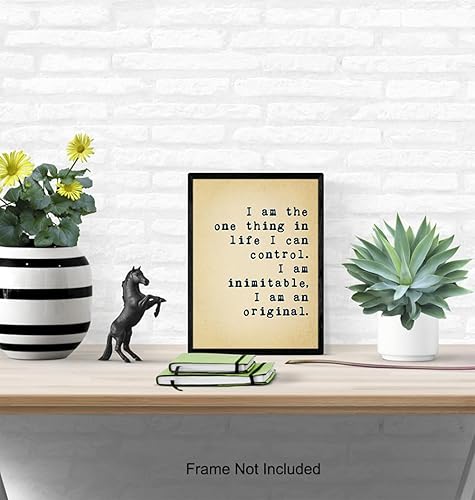 Miniatura 5 de Control Quote - Inspirational Wall Art Room Decor - Motivational Home Decoration Poster Print for Bedroom, Office, Living Room - Gift for History