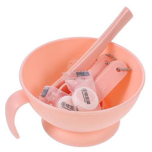 Juego de 1 juego de mascarillas faciales para mezclar máscaras faciales de silicona, kits de herramientas de mezcla con máscaras faciales, cuenco,