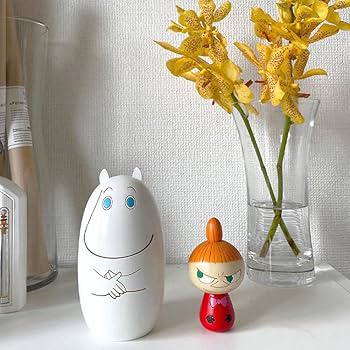 MOOMIN × 卯三郎こけし　２つセット Amazon | 卯三郎こけし×MOOMIN ムーミン USK040001 国内正規品